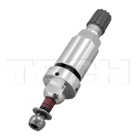 Вентиль під датчик тиску TPMS 72-21-400 (Tesla/Sysgration) металік