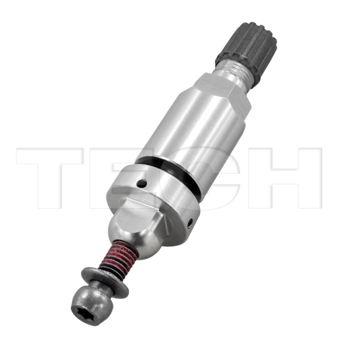 Вентиль під датчик тиску TPMS 72-21-400 (Tesla/Sysgration) металік