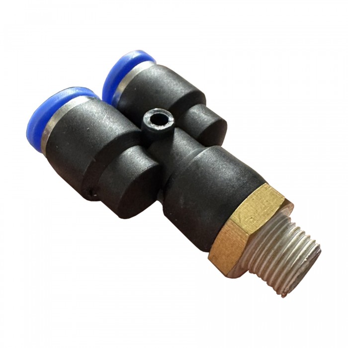 Цангове з'єднання Y-подібне для шлангів 6 мм x 1/8" SPX06-01 AIRKRAFT