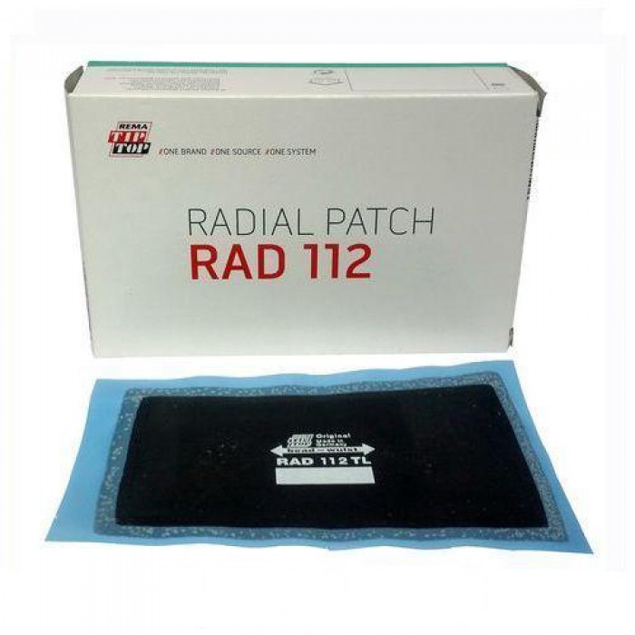 Радіальний пластир TipTop TL 112 (115x70мм) з логотипом