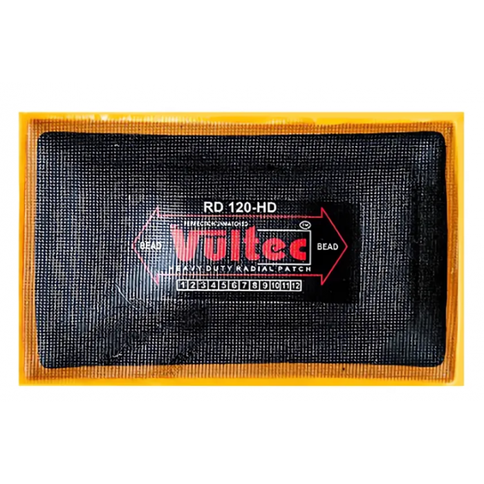 Радіальний пластир Vultec жовтий RD-120HD (85x130mm) жорсткий