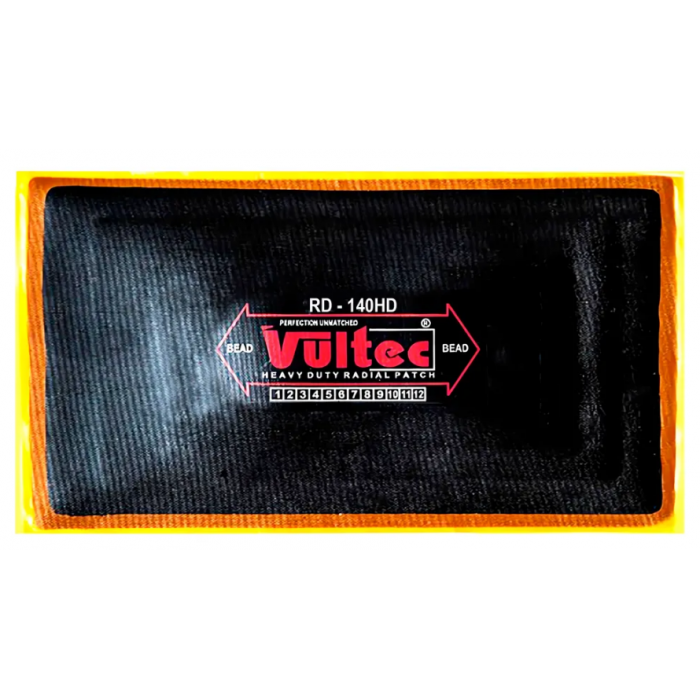 Радіальний пластир Vultec жовтий RD-140HD (110x205mm) жорсткий