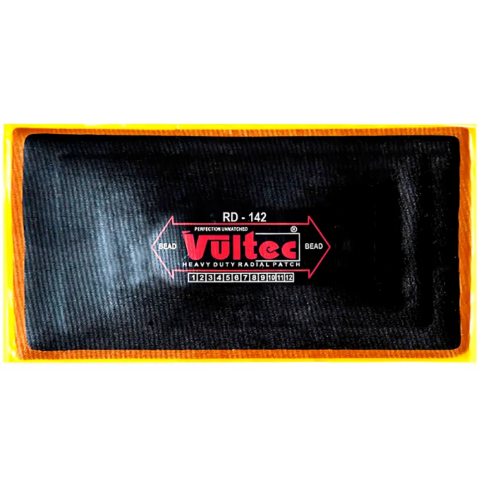 Радіальний пластир Vultec жовтий RD-142 (125x250mm) жорсткий