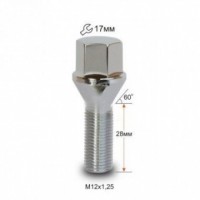 Болт конус 12х1, 25 28 мм ключ 17