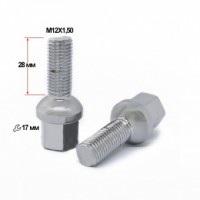 Болт сфера 12х1,5 х 28мм ключ 17