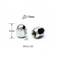 Гайка закрита конус 12х1, 5 25 мм ключ 19