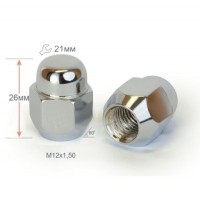 Гайка закрита конус 12х1,5 26/27 мм ключ 21