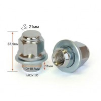 Гайка з пресшайбою 12х1,5 37,5 мм Ключ 21 Toyota