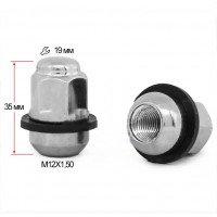 Гайка закрыта зі сферичною посадкою Honda 12х1,5 35 мм ключ 19