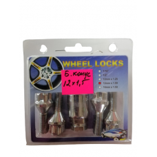 Комплект секреток болт конус 12х1,5  WL