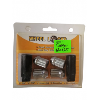 Комплект секреток гайка конус 12х1,25 WL жовтий