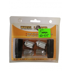 Комплект секреток гайка конус 12х1,25 WL жовтий