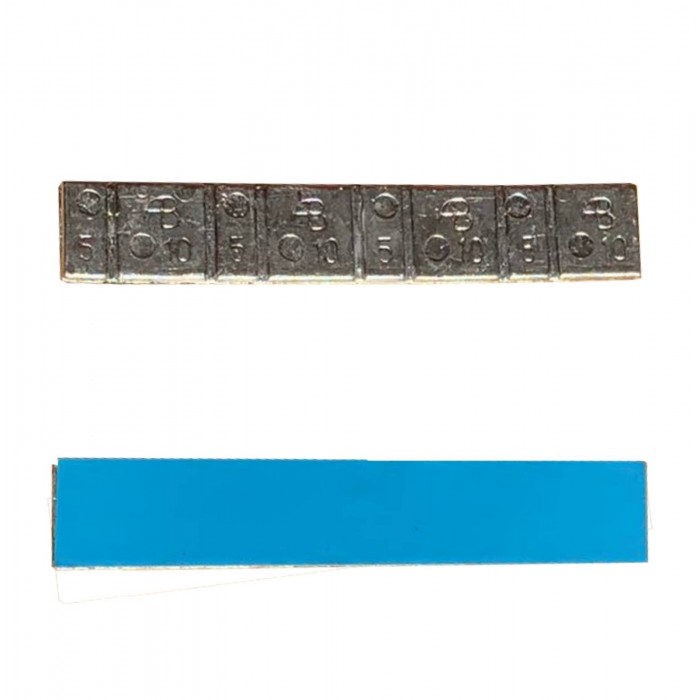 Пластина (тягарець) самоклеюча свинец (4х5г+4х10г)