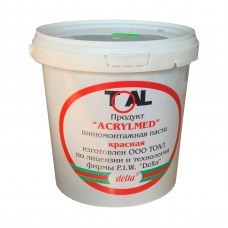 Шиномонтажна паста "TOAL" 1л червона