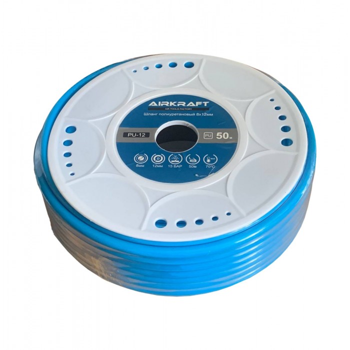 Шланг поліуретановий у бухті PU12 50м 8х12мм