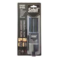 Клей епоксидний до металу Selsil steel 28г