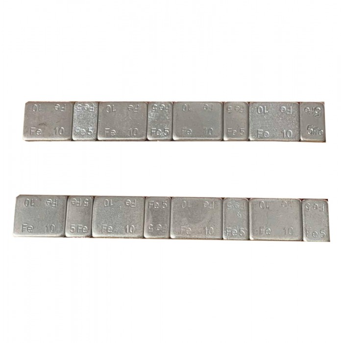 Пластина (тягарець) самоклеюча метал (4х5г+4х10г)