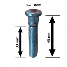 Шпилька забивна (WS-008) D=13мм (12х1,5) L=45мм ACRP130A45