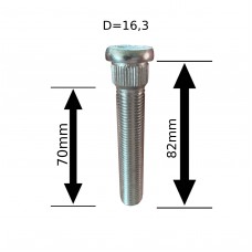 Шпилька забивна D=16.3мм (14х1,5) L=82мм ACRP163D82
