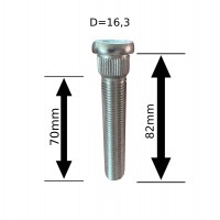 Шпилька забивна D=16.3мм (14х1,5) L=82мм ACRP163D82