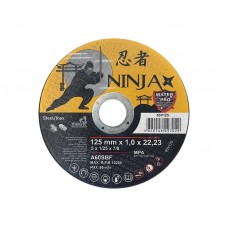 Диск відрізний по метал. d-125 (22/23 mm) 65V125 NINJA