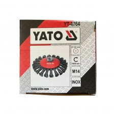 Щітка-кравцовка YATO кругова 125 d=125mm YT-4764