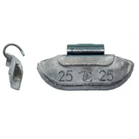 Тягарець набивний для балансування сталевих дисків Toal STD 25г