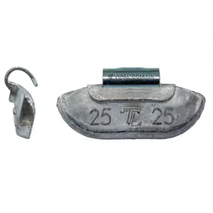 Тягарець набивний для балансування сталевих дисків Toal STD 25г