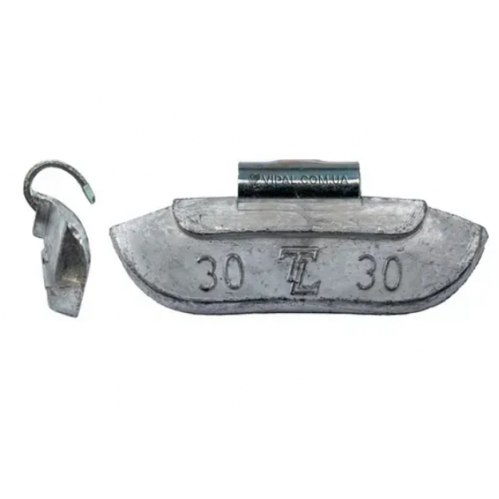 Тягарець набивний для балансування сталевих дисків Toal STD 30г