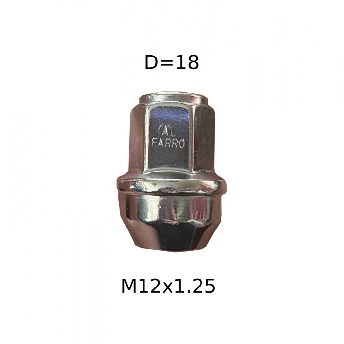 Гайка Пресшайба Nissan 723844 М12х1,25, діаметр носика - 18 мм