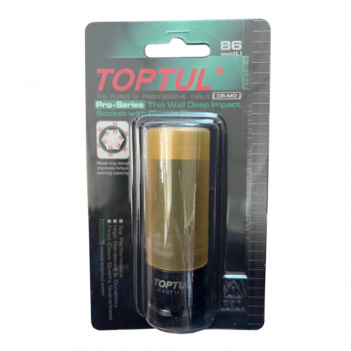 Головка TopTul 1/2" 19мм ударна довга KABP1619