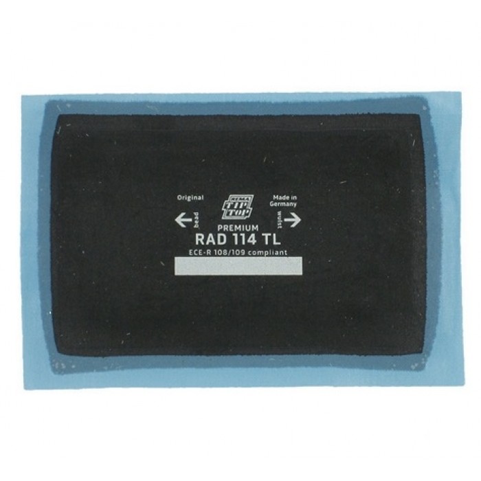 Радіальний пластир TipTop TL 114 (130x85мм) з логотипом