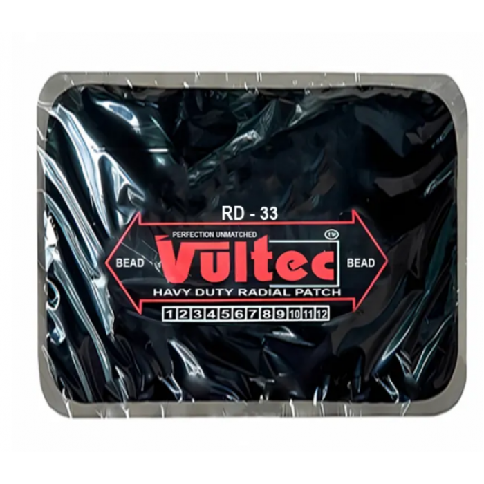 Радіальний пластир Vultec RD-33 (100x125mm) сірий