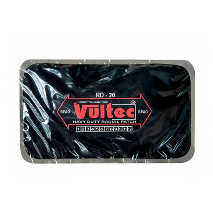 Радіальний пластир Vultec RD-20HD (85x130mm) сірий