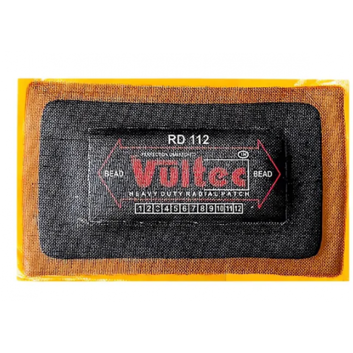 Радіальний пластир Vultec жовтий  RD-112 (60x110mm) жорсткий