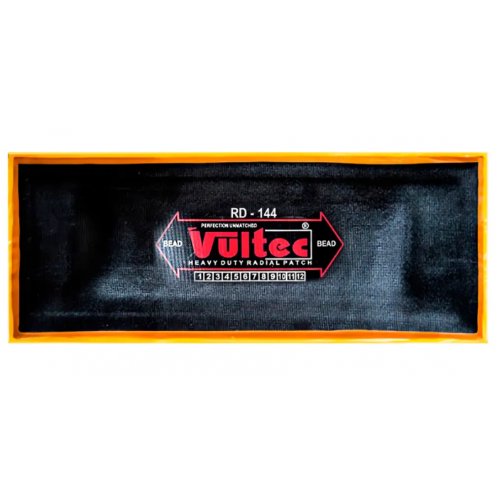 Радіальний пластир Vultec жовтий RD-144 (125x325mm) жорсткий